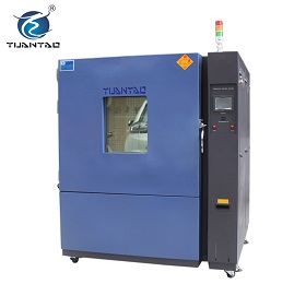 内置玻璃门恒温恒湿试验箱（带操作孔）